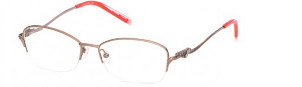Laura Ashley Tamora Eyeglasses, C1 - Pink