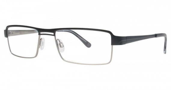 Randy Jackson Randy Jackson 1051 Eyeglasses, 016 Black/Gun