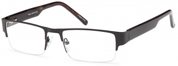 Di Caprio DC128 Eyeglasses, Black