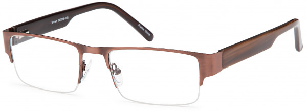 Di Caprio DC128 Eyeglasses, Brown