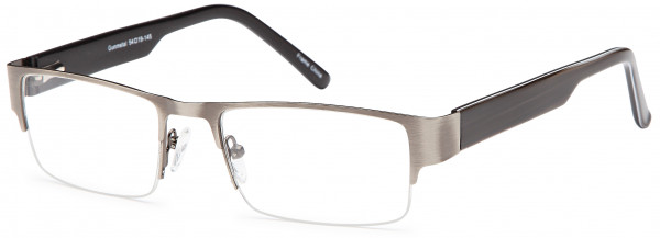 Di Caprio DC128 Eyeglasses, Gunmetal