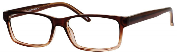 Enhance EN3907 Eyeglasses, Brown Fade