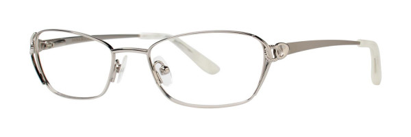 Dana Buchman Isha Eyeglasses, Silver