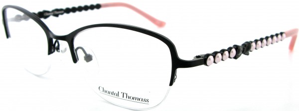 Chantal Thomass CT 14039 Eyeglasses, MAT BLACK-PINK (C1)