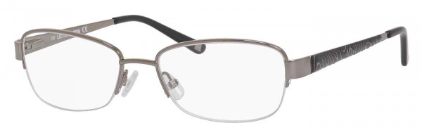 Liz Claiborne L 611 Eyeglasses, 01C5 RUTHENIUM