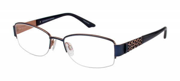 Brendel 922012 Eyeglasses, Navy - 72 (NAV)