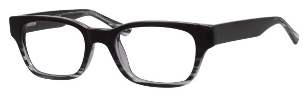 Enhance EN3889 Eyeglasses, Black Fade