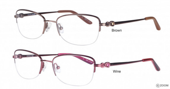 Bulova Ashburn Eyeglasses, Brown