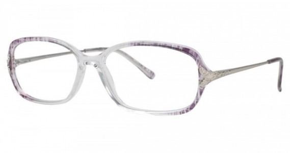 Gloria Vanderbilt Gloria Vanderbilt 769 Eyeglasses, 309 Violet Crystal