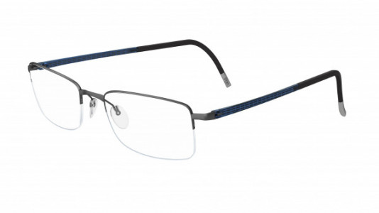 Silhouette Illusion Nylor 5428 Eyeglasses, 6061 Grey / Blue