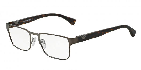 Emporio Armani EA1027 Eyeglasses, 3003 MATTE GUNMETAL (GREY)