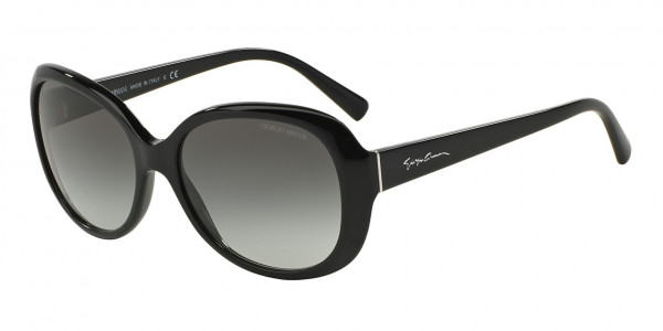 Giorgio Armani AR8047 Sunglasses, 501711 BLACK GREY GRADIENT (BLACK)