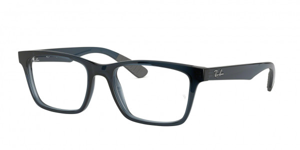 Ray-Ban Optical RX7025 Eyeglasses, 5719 TRANSPARENT GREY/BLUE (BLUE)