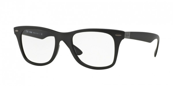 Ray-Ban Optical RX7034 Eyeglasses, 5204 MATTE BLACK (BLACK)