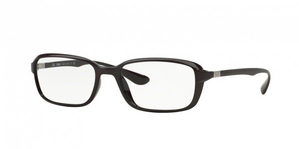 Ray-Ban Optical RX7037 Eyeglasses, 5432 SHINY DARK VIOLET (VIOLET)