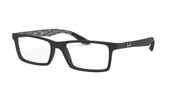 Ray-Ban Optical RX8901 Eyeglasses, 5263 DEMI GLOSS BLACK (BLACK)