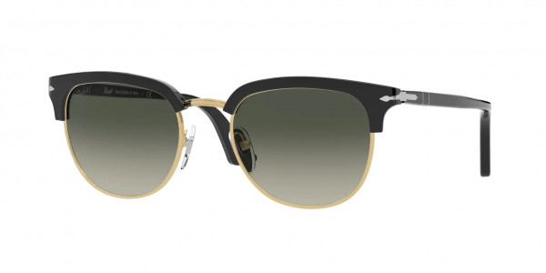 Persol PO3105S CELLOR Sunglasses, 112871 BLACK (BLACK)