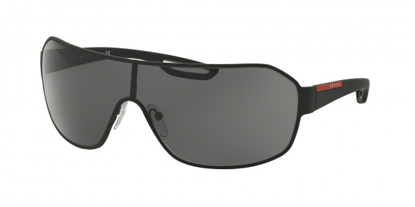 Prada Linea Rossa PS 52QS ACTIVE Sunglasses, DG01A1 ACTIVE BLACK RUBBER GREY (BLACK)