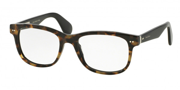 Ralph Lauren RL6127P Eyeglasses, 5010 SHINY SPOTTY HAVANA ON BLACK (BLACK)