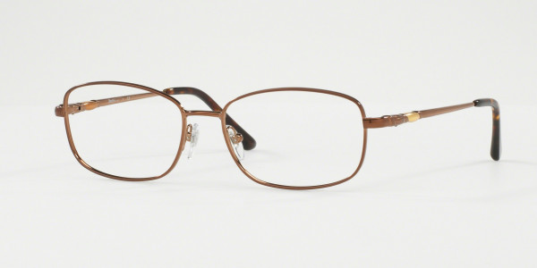 Sferoflex SF2573 Eyeglasses, 472 DARK BROWN (BROWN)