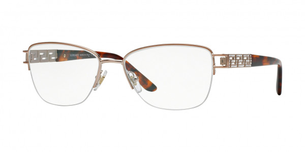 Versace VE1220B Eyeglasses, 1052 BRONZE-COPPER (COPPER)