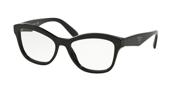 Prada PR 29RV HERITAGE Eyeglasses, 1AB1O1 BLACK (BLACK)