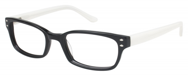Lulu Guinness L883 Eyeglasses, Black/Ivory (BLK)