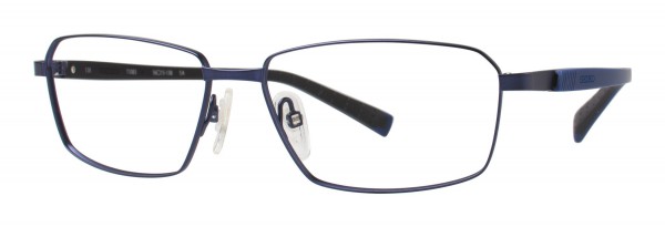 Seiko Titanium T1083 Eyeglasses, S01 Semi Matte Dk Navy/Navy