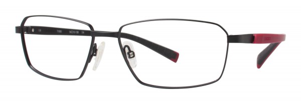 Seiko Titanium T1083 Eyeglasses, S05 Semi Matte Black / Bordeaux