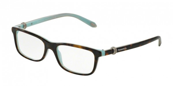 Tiffany & Co. TF2112 Eyeglasses, 8134 HAVANA/BLUE (HAVANA)