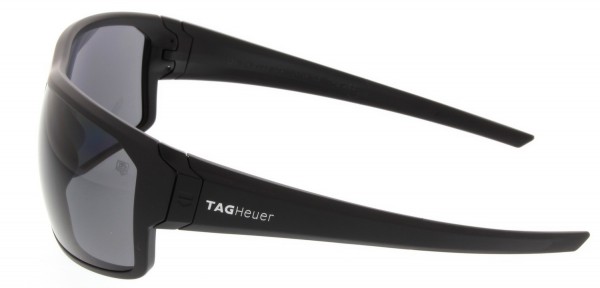 TAG Heuer RACER 2 9223 Sunglasses, Matte Black-Black Temples / Grey Precision (104)
