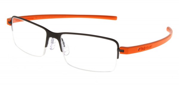 TAG Heuer REFLEX 3 SEMI RIMMED 3922 Eyeglasses, Orange Temples (006)