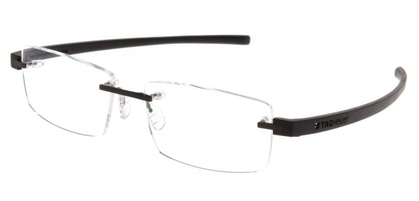 TAG Heuer REFLEX 3 RIMLESS 3941 Eyeglasses, Black Temples (001)