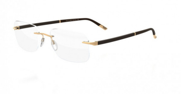 Silhouette Hinge C-2 5424 Eyeglasses, 6051 gold