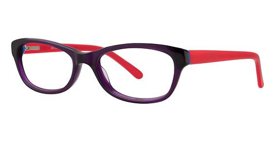 K-12 by Avalon 4092 Eyeglasses, Purple/Coral