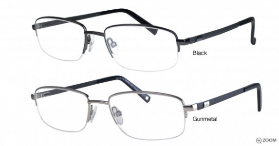 Bulova Merritt Eyeglasses, Gunmetal