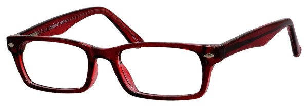 Enhance EN3928 Eyeglasses, Burgundy