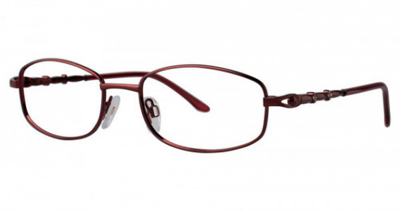 Modern Optical BOUQUET Eyeglasses, Burgundy