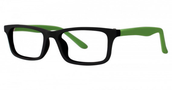 Modern Optical CLIMB Eyeglasses, Black/Lime Matte