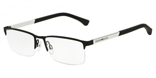 Emporio Armani EA1041 Eyeglasses, 3094 RUBBER BLACK (BLACK)