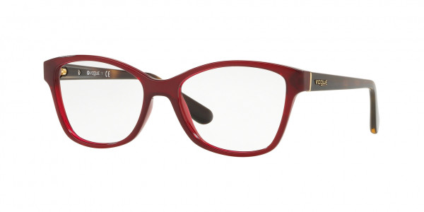 Vogue VO2998 Eyeglasses, 2672 OPAL DARK RED (RED)