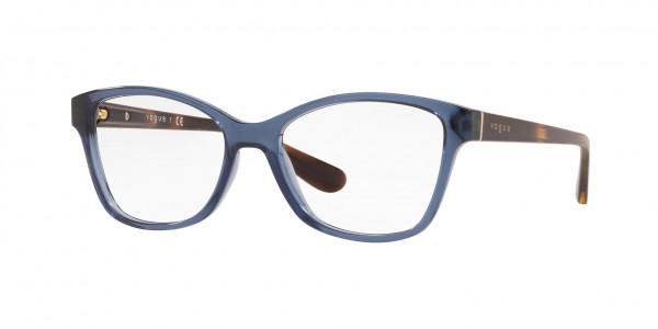 Vogue VO2998 Eyeglasses, 2762 TRANSPARENT BLUE (BLUE)