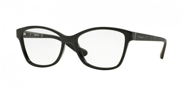Vogue VO2998F Eyeglasses, W44 BLACK (BLACK)