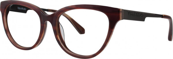 Vera Wang V375 Eyeglasses, Burgundy