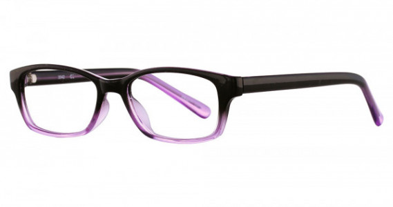 Smilen Eyewear 3042 Eyeglasses, Black Purple