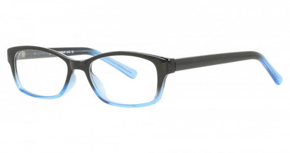 Smilen Eyewear 3042 Eyeglasses, Black Blue